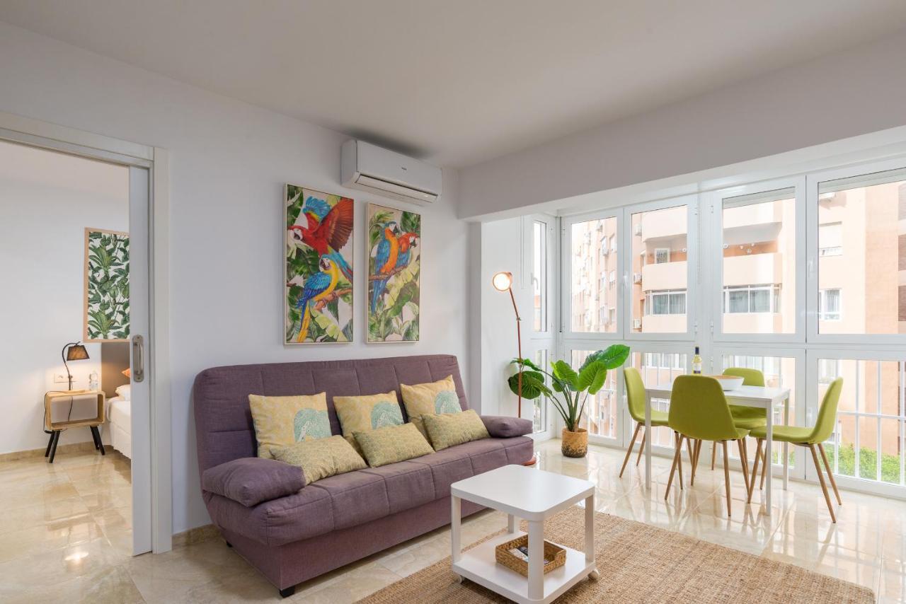 Mp5-Just Renovated Apartment Right On The Beach Malaga Zewnętrze zdjęcie